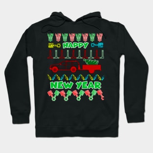 Merry chrismas, car guy, car enthusiast merry chrismas (jeep) Hoodie